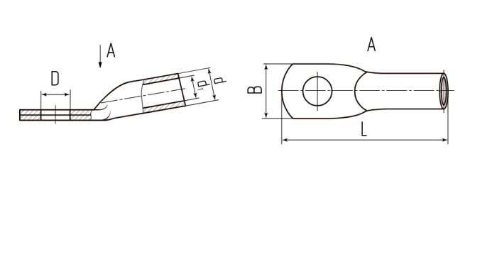Наконечник кабельный медный луженый ТМЛ