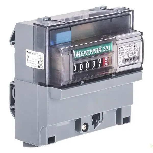 Счётчик Меркурий 201.5 однофазный