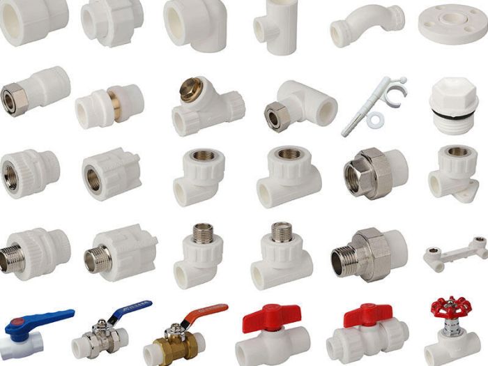 Полипропиленовые фитинги для пластиковых труб